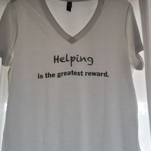 T-shirt. New. 100% cotton.